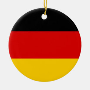 Deutsche Bundesflagge Keramisch Ornament