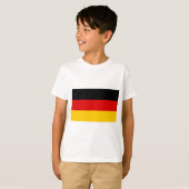 Deutsche Bundesflagge T-shirt (Voorkant volledig)