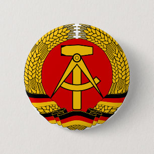 Deutsche Demokratische Republik Ronde Button 5,7 Cm
