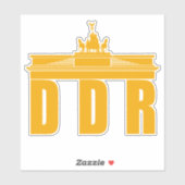 Deutsche Demokratische Republik Sticker (Vel)