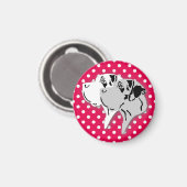 Deutsche Doggen Magnete Magneet (Voorkant / Achterkant)