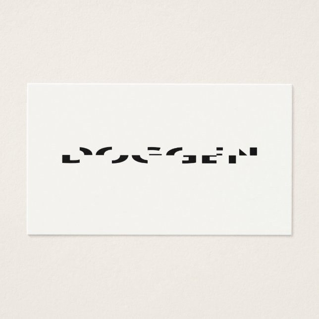 Deutsche Doggen Visitenkarten Visitekaartjes (Voorkant)