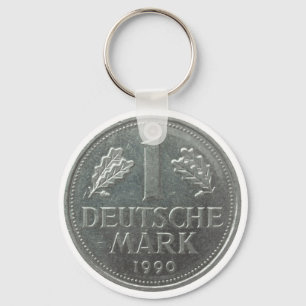 Deutsche Mark - munt Sleutelhanger