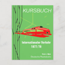 Deutsche Reichsbahn Kursbuchdesign