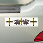 Deutscher Orden zwei Ritter Bumpersticker (Op auto)