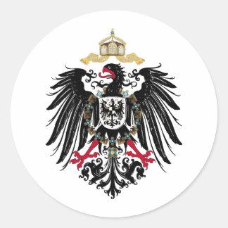 Deutscher Reichsadler Ronde Sticker