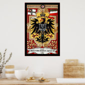 Deutsches Reich ~  Duits WW1 Poster (Keuken)