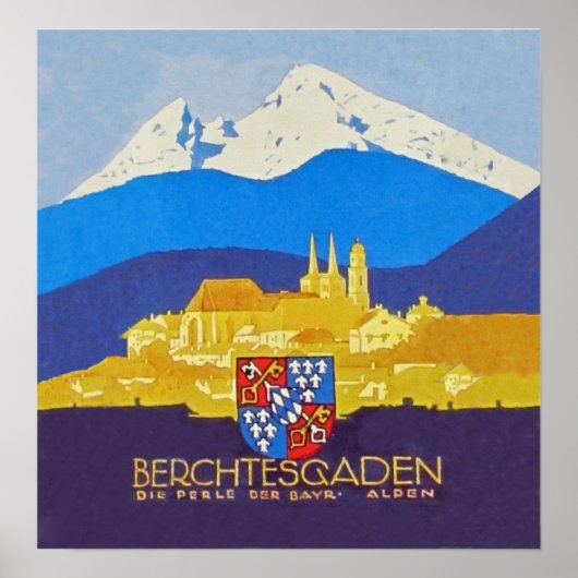 "Deutschland: 1926/heute - Berchtesgaden ... Poster (Voorkant)