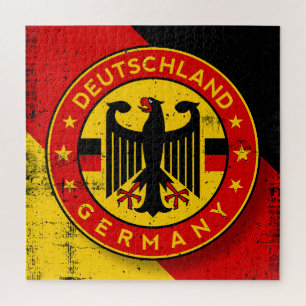 Deutschland, Badge van Duitsland Legpuzzel