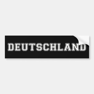 Deutschland Bumpersticker