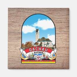 Deutschland Dachau Vintage souvenir Magneet