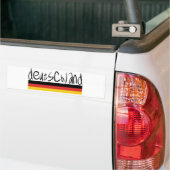 Deutschland Design! Bumpersticker (Op Truck)