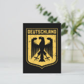 Deutschland Eagle - Duitse wapenstilstand Briefkaart (Staand voorkant)