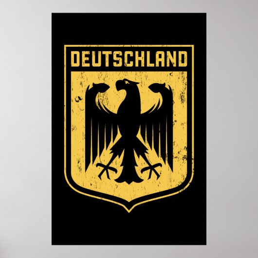 Deutschland Eagle - Duitse wapenstilstand Poster (Voorkant)