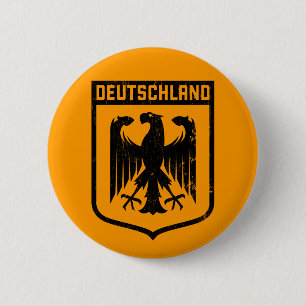 Deutschland Eagle - Duitsland wapenstilstand Ronde Button 5,7 Cm