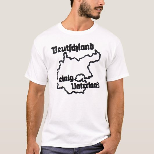 Deutschland Eining Vaterland T-shirt (Voorkant)