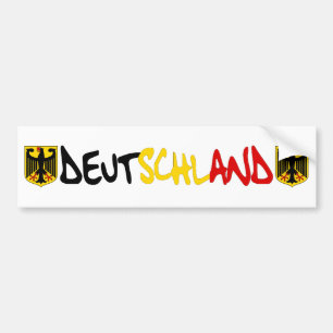 Deutschland en Originele design! Bumpersticker
