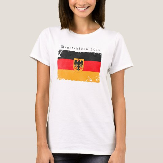 Deutschland Flag Shirt (Voorkant)