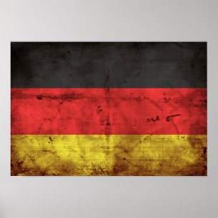Deutschland Flagge Poster