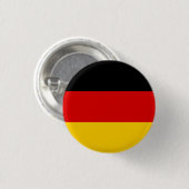 Deutschland Flagge Ronde Button 3,2 Cm (Voorkant /achterkant)