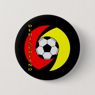 deutschland Fussball 2010 Ronde Button 5,7 Cm