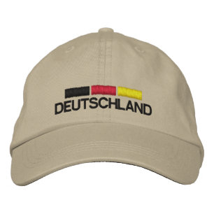 Deutschland Fussball geborduurd Pet