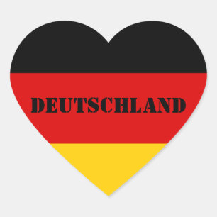 DEUTSCHLAND HART STICKER