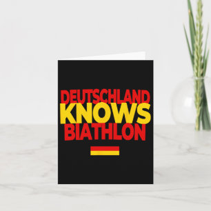 Deutschland kent biatlon - Duitsland biatlon Kaart