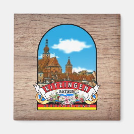 Deutschland Kitzingen Vintage souvenir  Magneet