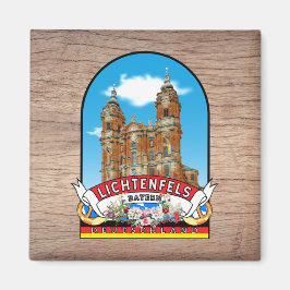 Deutschland Lichtenfels Vintage souvenir Magneet