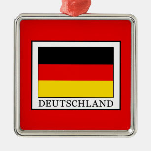 Deutschland Metalen Ornament