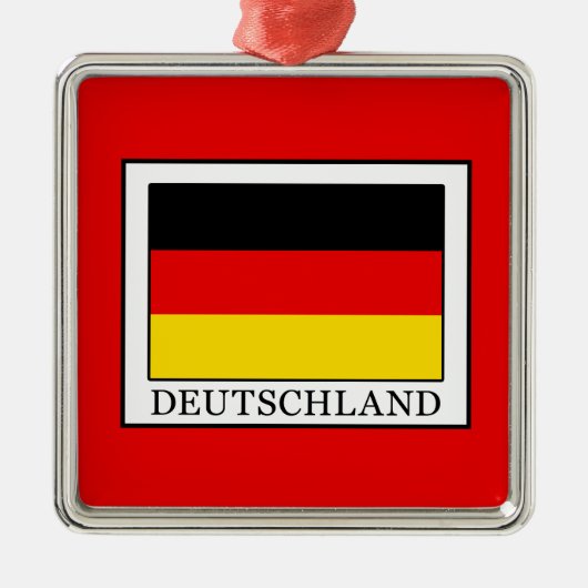 Deutschland Metalen Ornament (Voorkant)