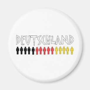 Deutschland minnaar cadeautjes! magneet