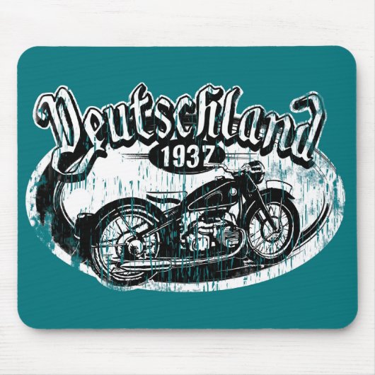 Deutschland Motokleding Muismat (Voorkant)