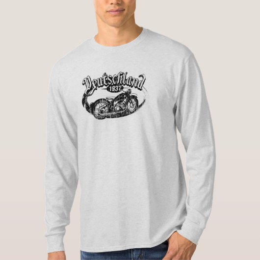 Deutschland Motokleding T-shirt (Voorkant)