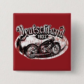 Deutschland Motokleding Vierkante Button 5,1 Cm