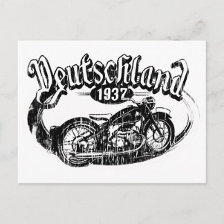 Deutschland  Motorcycle Briefkaart