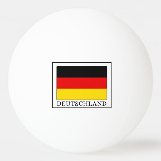 Deutschland Pingpongballen (Voorkant)