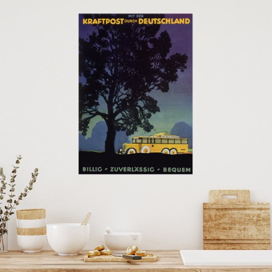 Deutschland Poster (Keuken)