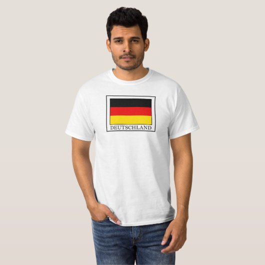 Deutschland T-shirt (Voorkant volledig)