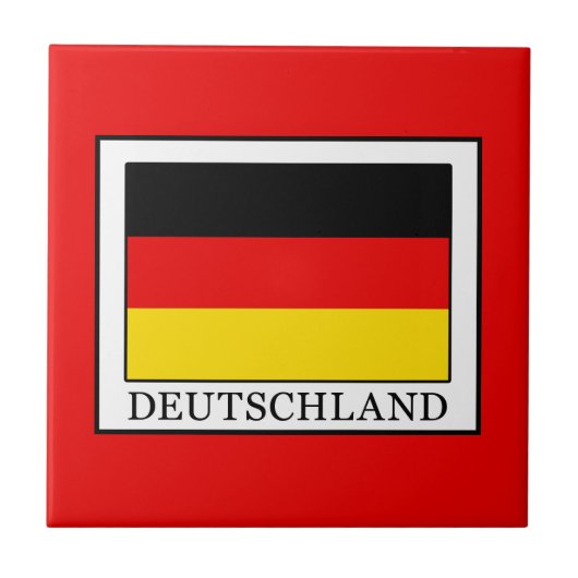 Deutschland Tegeltje (Voorkant)
