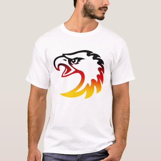 Deutschlandadlerkopf T-shirt (Voorkant)