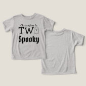 Deux 2ème anniversaire Éffrayant (Design Recto & Verso)