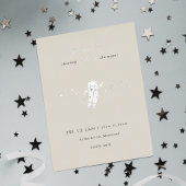 Deux à la Lune Fête Spatiale Invitation 2ème Anniv