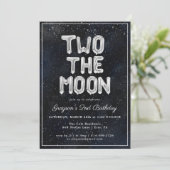 Deux à la Lune | Invitation pour la 2e fête d'anni (Debout devant)