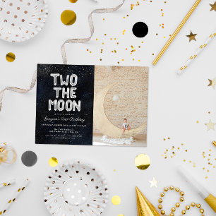 Deux à la Lune   Invitation pour la 2e fête d'anni