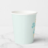 Deux à la mer Gobelets en papier pour 2e anniversa (Droite)