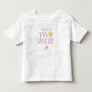 Deux Adorables – T-Shirt pour les 2 ans des Filles