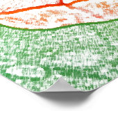 Deux affiche de tulipes orange (Coin)