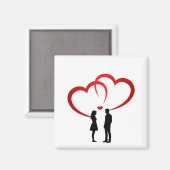 Deux aimants amoureux (Recto/Verso)